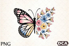 Cute Butterfly Clipart Bundle 79 - CraftNest - Digital Crafting and Art