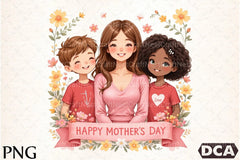 Happy Mother's Day Clipart Bundle 13 - CraftNest - Digital Crafting and Art