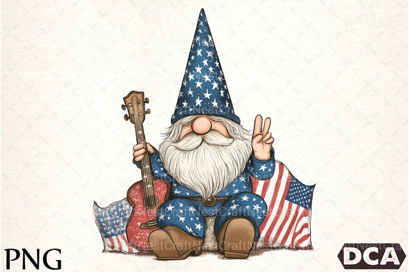 4th of July Gonomi Clipart Bundle 2 - CraftNest - Digital Crafting and Art