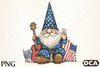 4th of July Gonomi Clipart Bundle