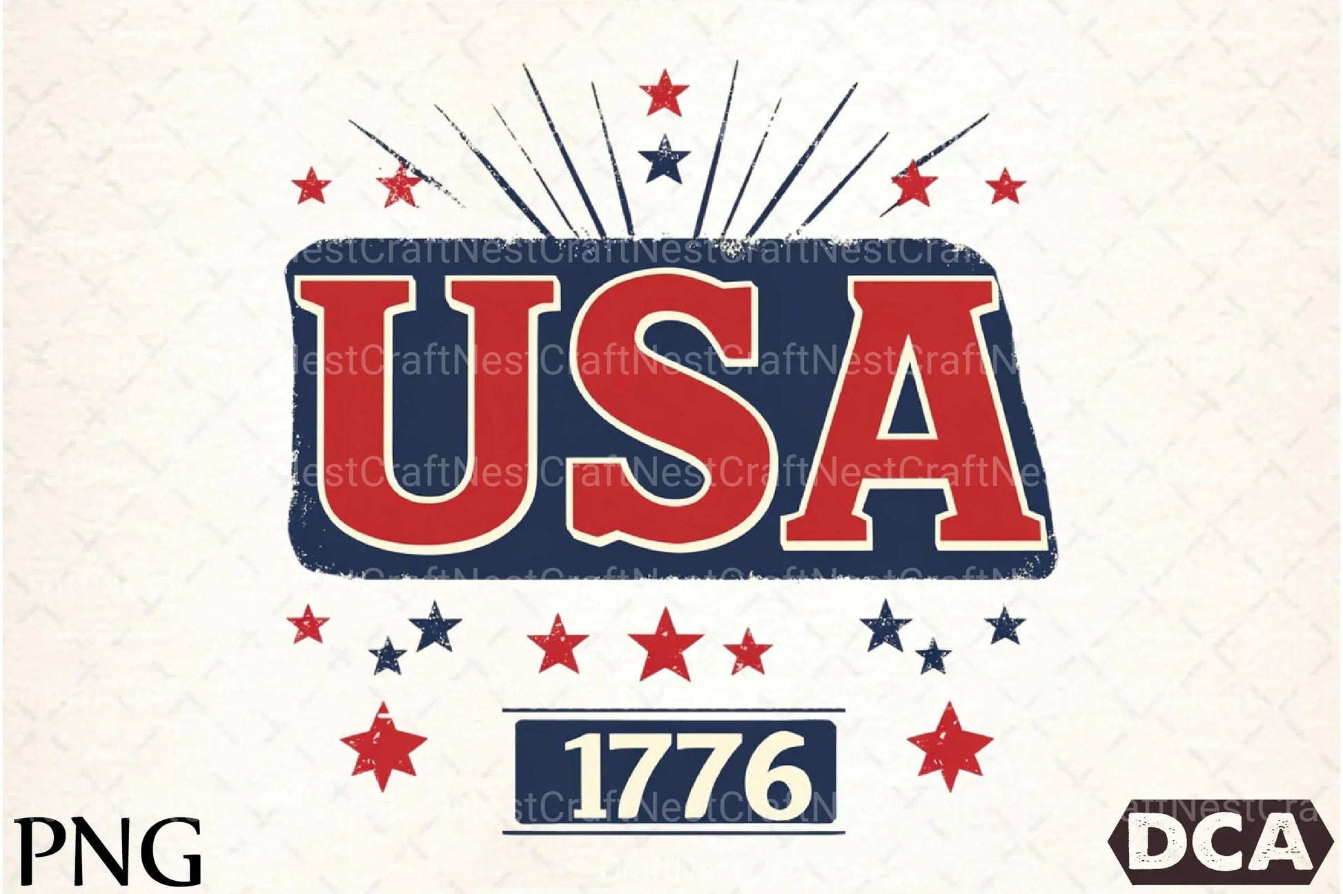 USA 4th of July 1776 Clipart Bundle 1 - CraftNest - Digital Crafting and Art