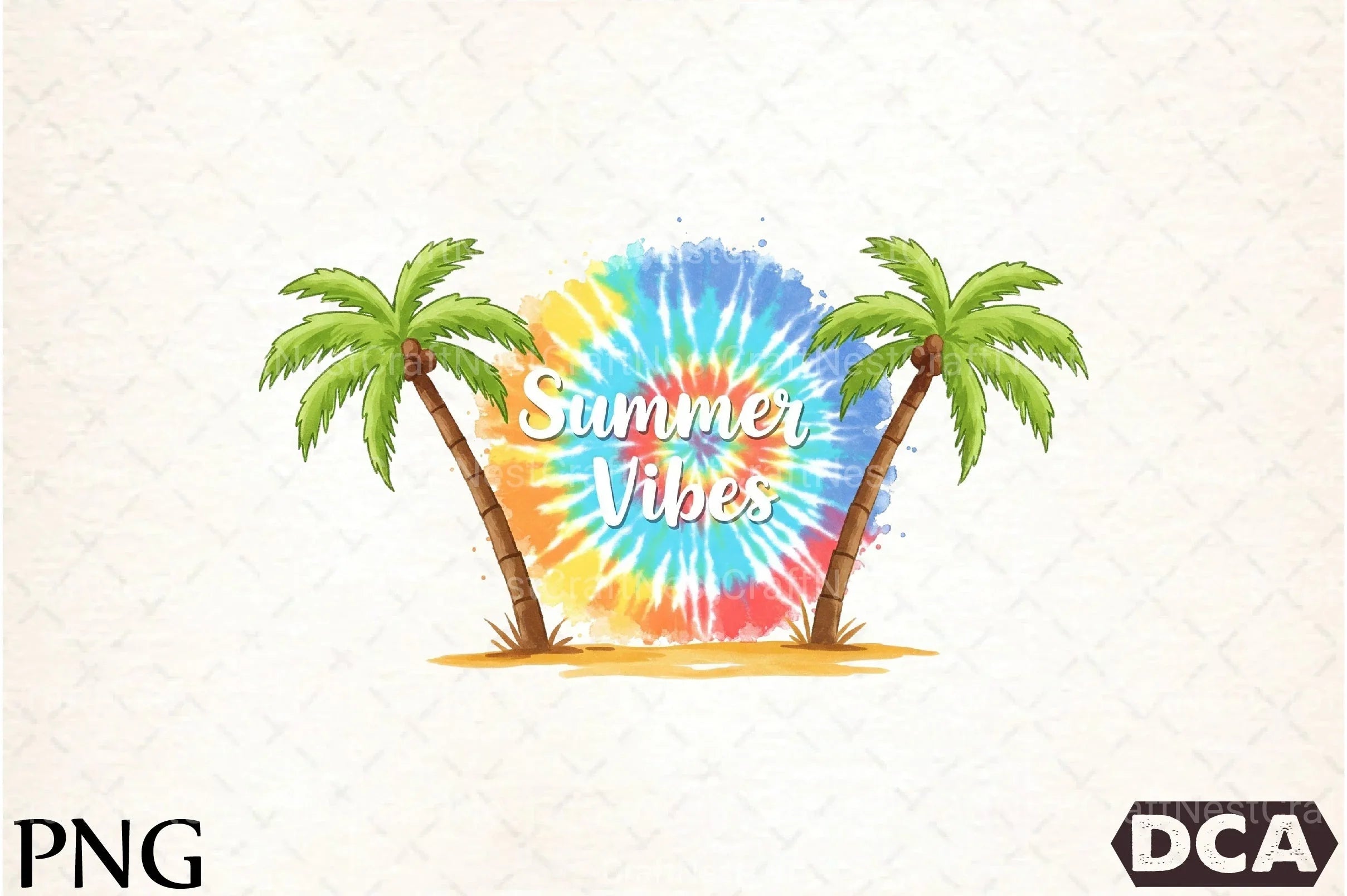 Summer Vibes Clipart Bundle 2 - CraftNest - Digital Crafting and Art