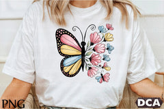 Floral Butterfly Clipart Bundle 2 - CraftNest - Digital Crafting and Art