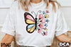 Floral Butterfly Clipart Bundle