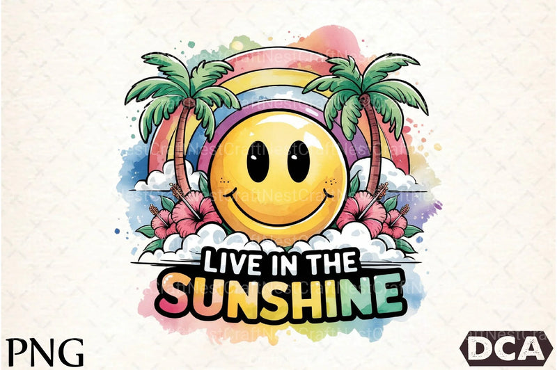 Live in the Sunshine Clipart Bundle - CraftNest - Digital Crafting and Art