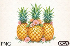 Summer Pineapple Clipart Bundle 99 - CraftNest - Digital Crafting and Art