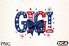 4th of July Gigi Clipart Bundle