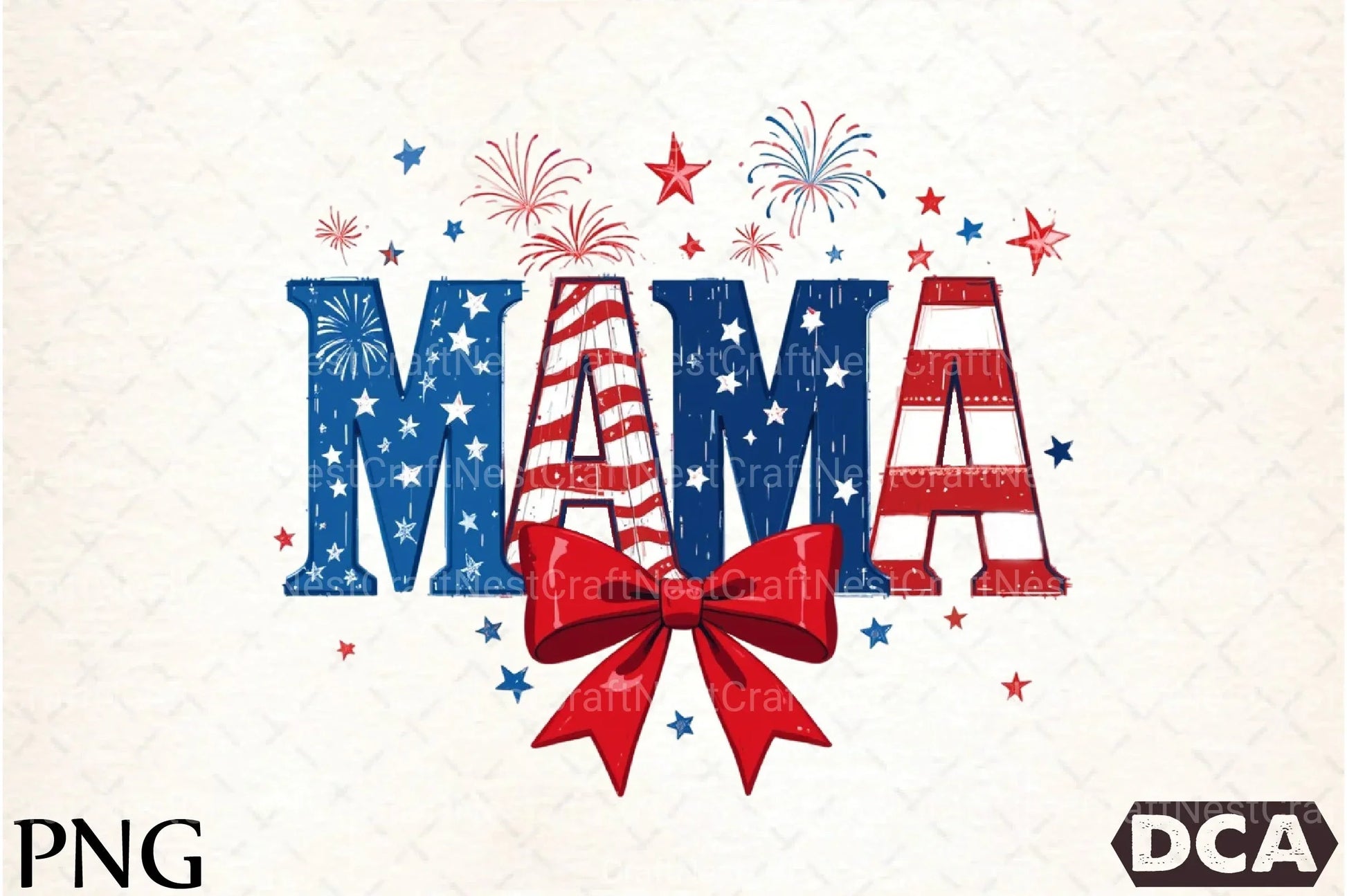 4th of July Mama Clipart Bundle 18 - CraftNest - Digital Crafting and Art