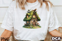 Fairy House Clipart Bundle 1 - CraftNest - Digital Crafting and Art