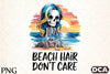 Beach Hair Don't Care Clipart Bundle