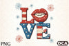 4th of July Love Clipart Bundle