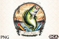 Bass Fishing Clipart Bundle 1 - CraftNest - Digital Crafting and Art