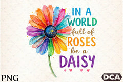 Be a Daisy in a World of Roses Clipart Bundle - CraftNest - Digital Crafting and Art