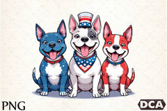 4th of July Dog Clipart Bundle 2 - CraftNest - Digital Crafting and Art