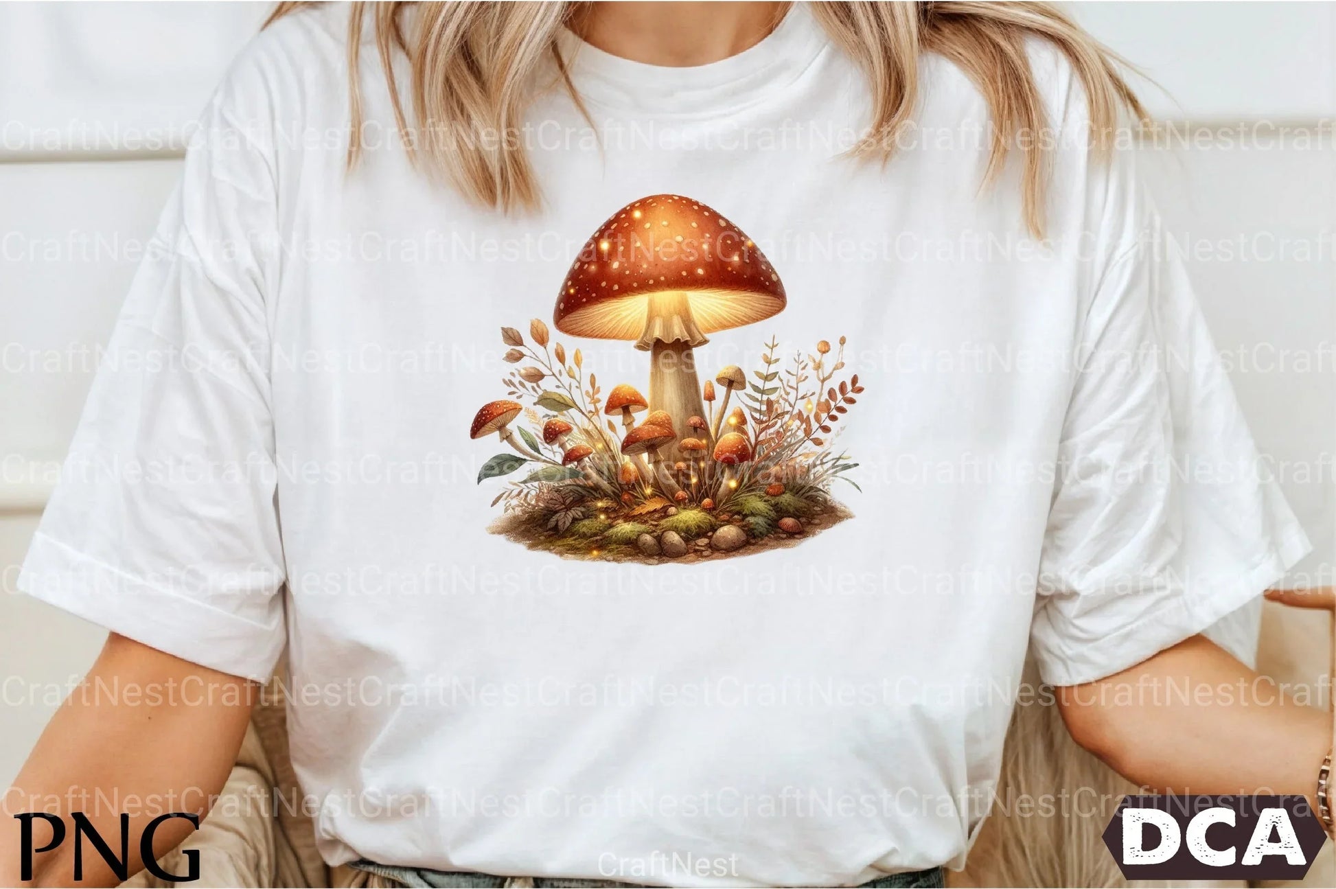 Magical Mushroom Car Sticker Clipart Bundle - CraftNest - Digital Crafting and Art