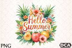 Hello Summer Clipart Bundle 88 - CraftNest - Digital Crafting and Art