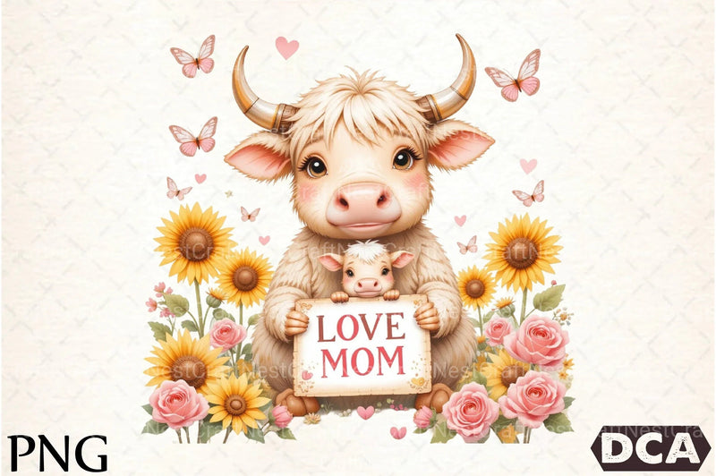 Love Mom Clipart Bundle - CraftNest - Digital Crafting and Art