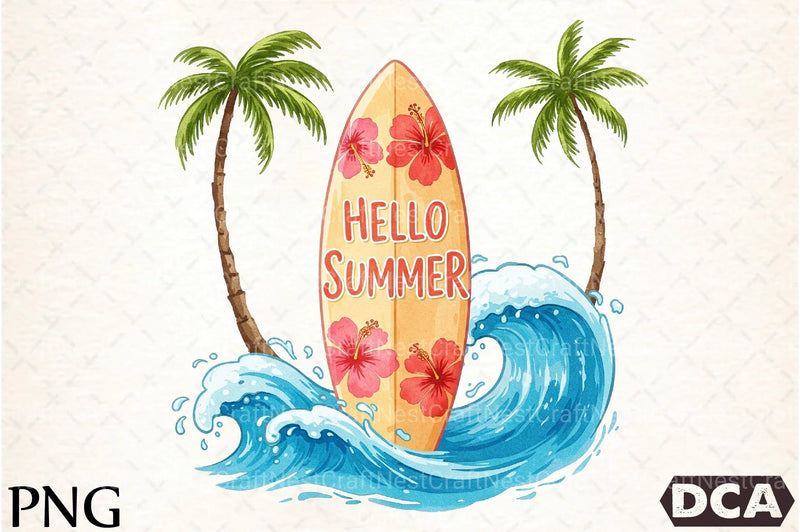 Hello Summer Clipart Bundle 99 - CraftNest - Digital Crafting and Art