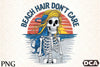 Beach Hair Don't Care Clipart Bundle