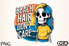 Beach Hair Don't Care Clipart Bundle