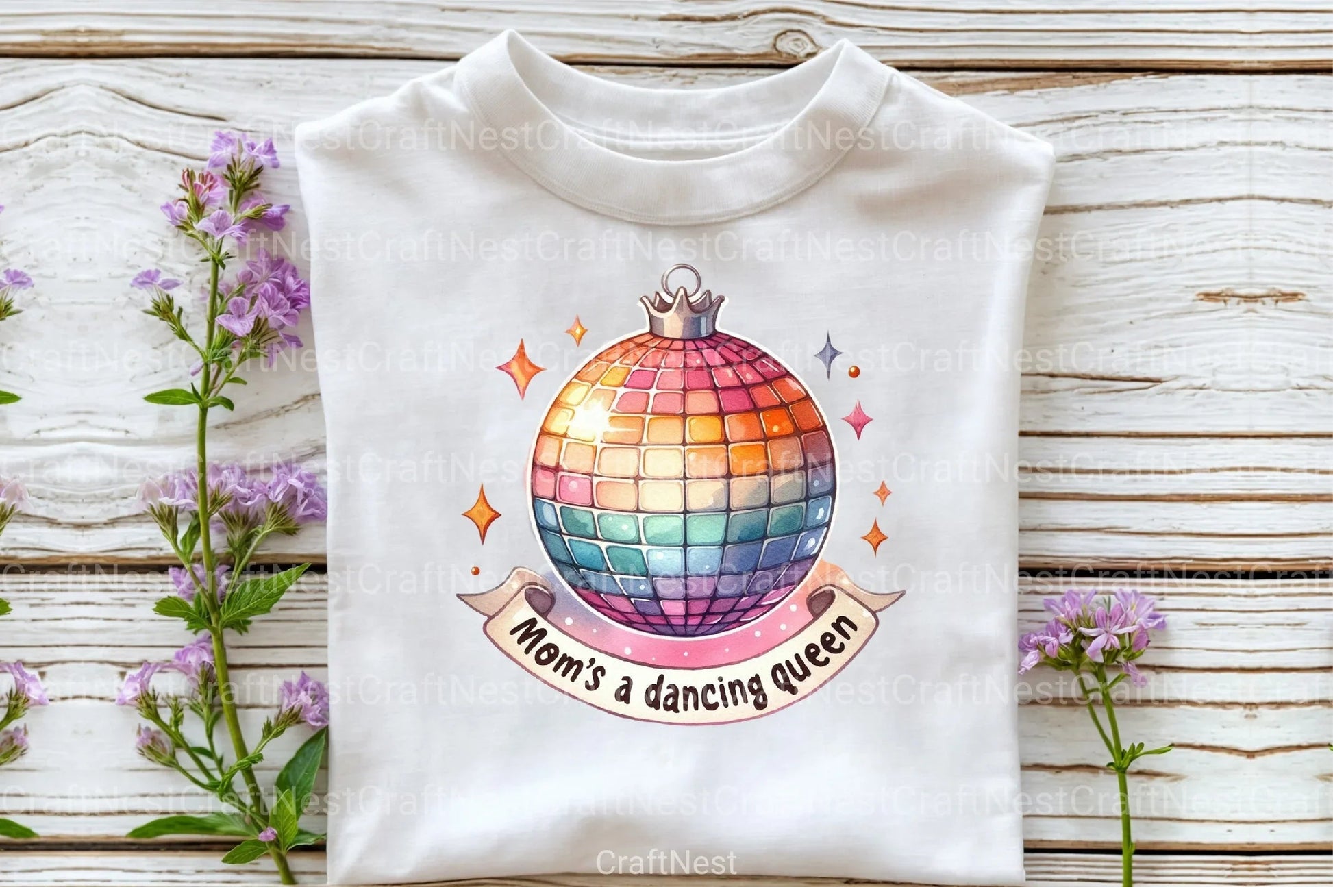 Mom's Dancing Queen Clipart Bundle - CraftNest - Digital Crafting and Art