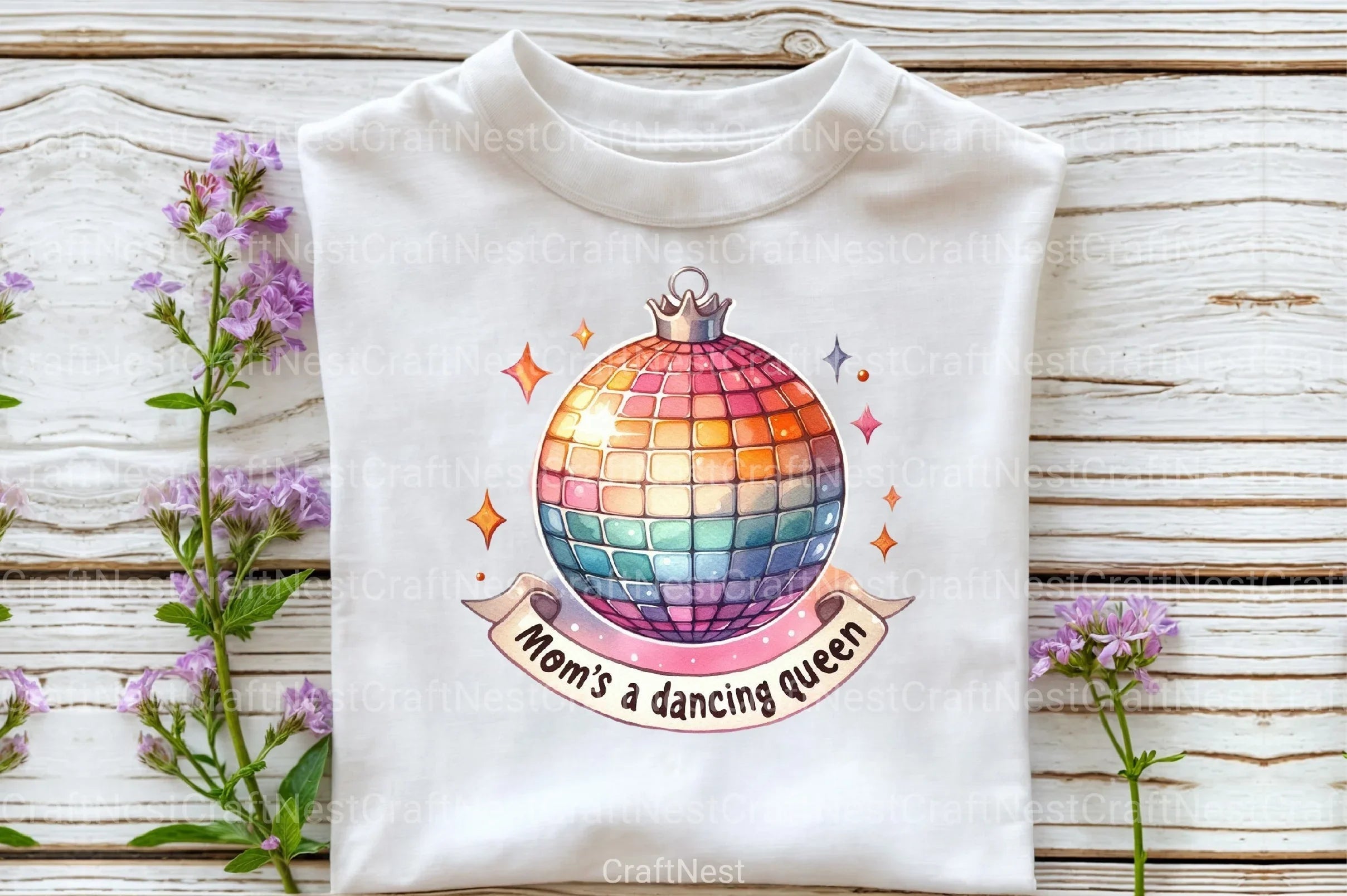 Mom's Dancing Queen Clipart Bundle - CraftNest - Digital Crafting and Art