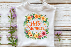 Hello Summer Clipart Bundle 8 - CraftNest - Digital Crafting and Art