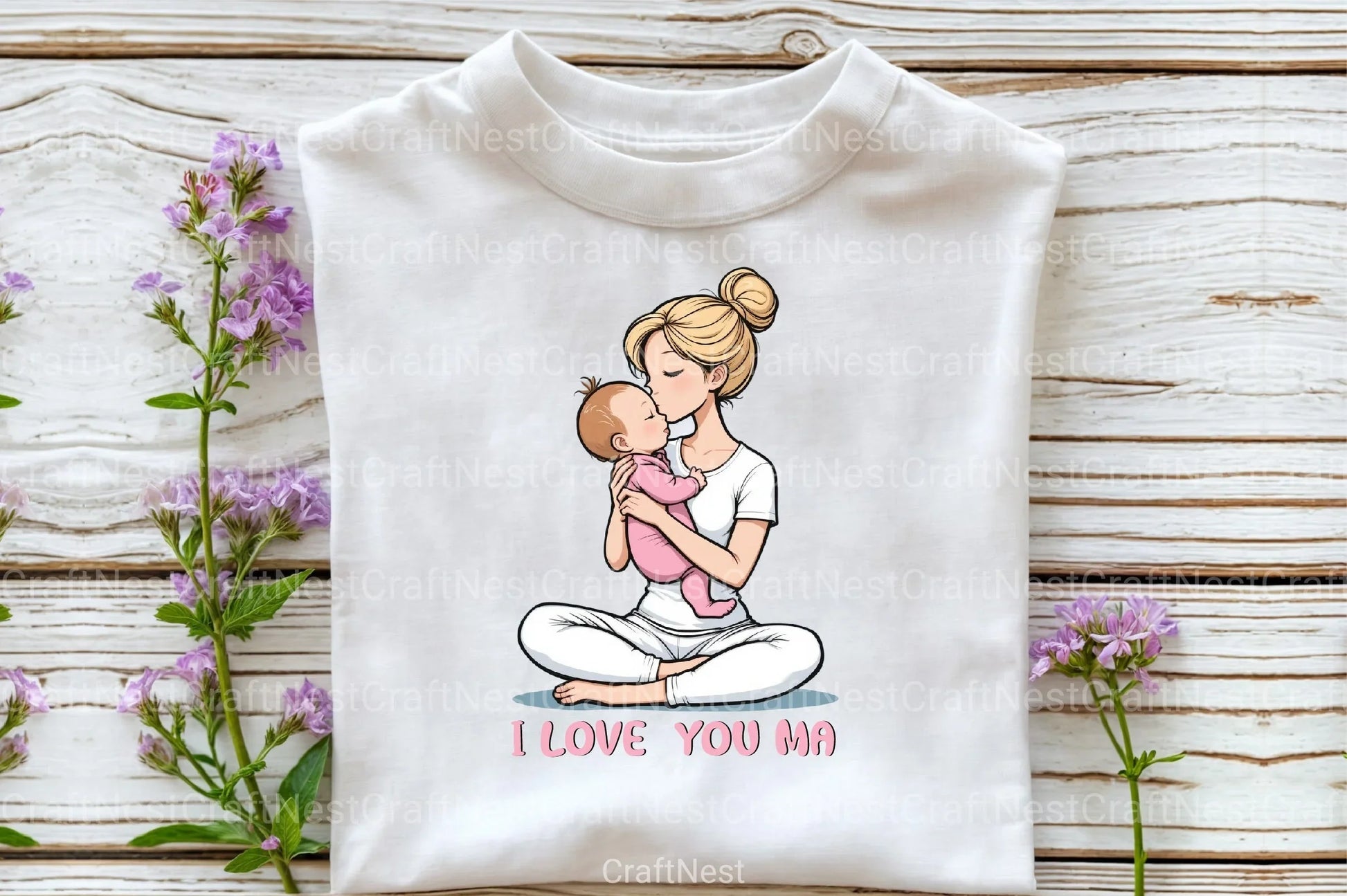 I Love You Ma Clipart Bundle - CraftNest - Digital Crafting and Art