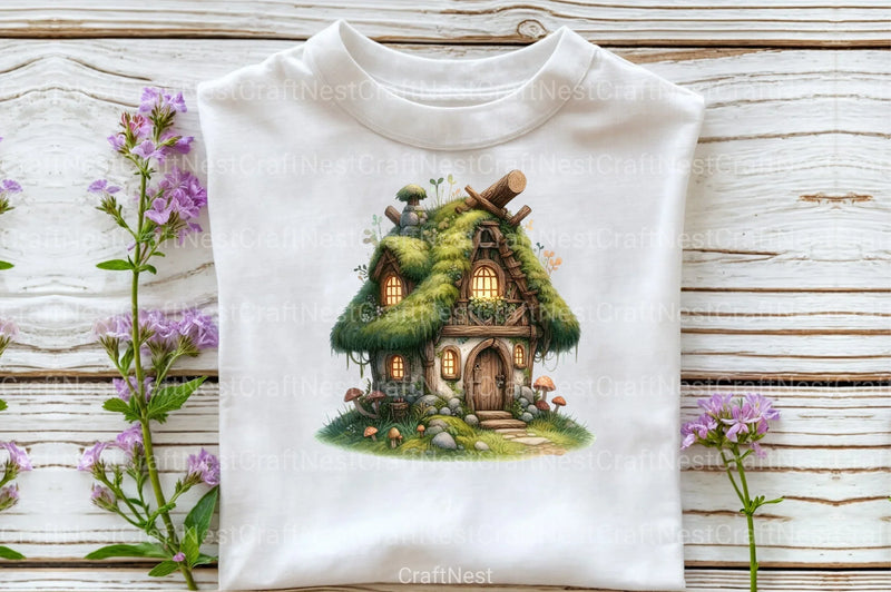 Fairy House Clipart Bundle 1 - CraftNest - Digital Crafting and Art