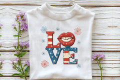 4th of July Love Clipart Bundle 33 - CraftNest - Digital Crafting and Art