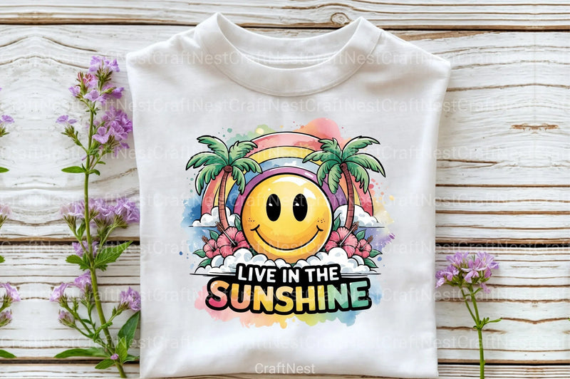 Live in the Sunshine Clipart Bundle - CraftNest - Digital Crafting and Art