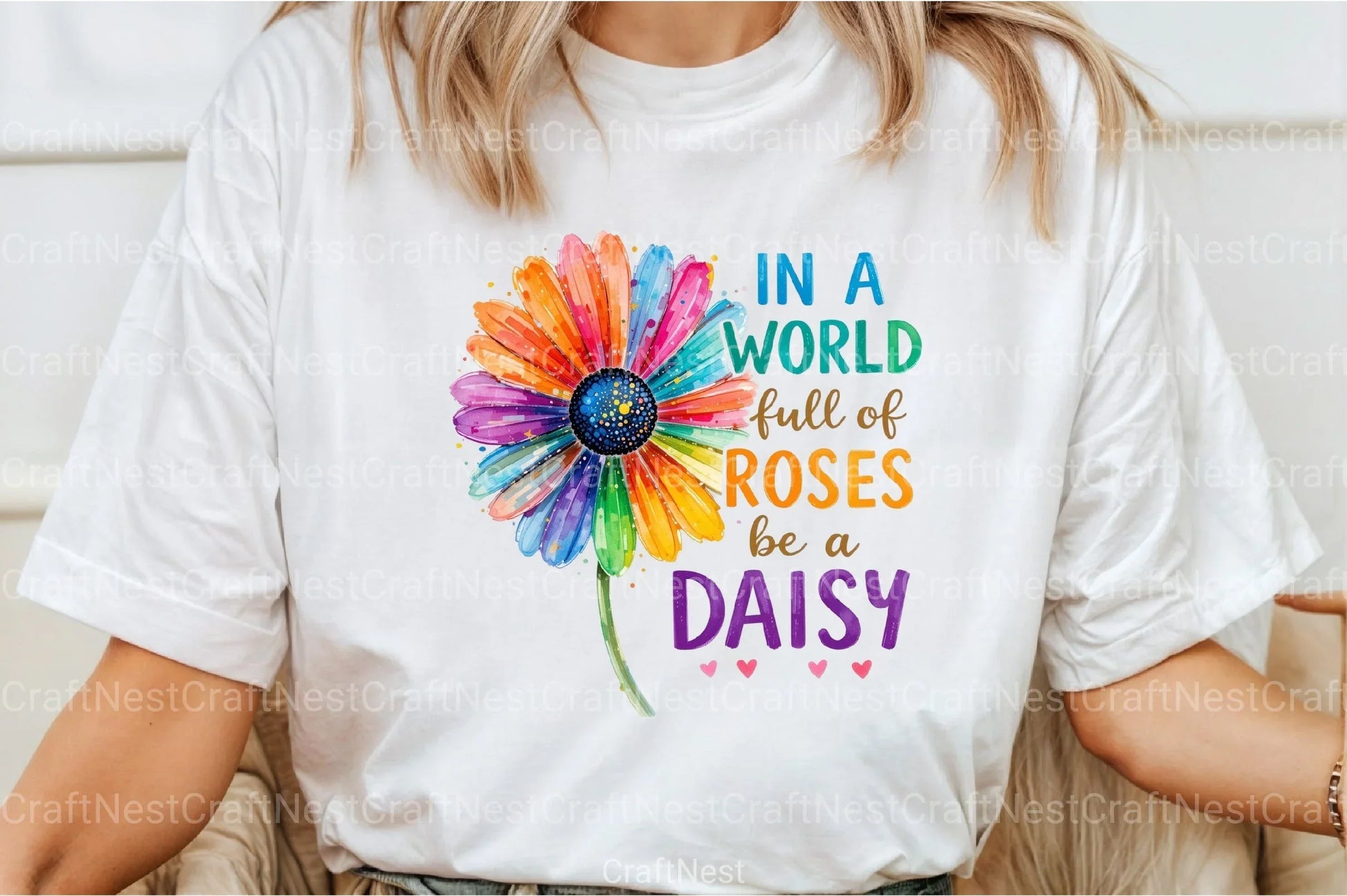 Be a Daisy in a World of Roses Clipart Bundle - CraftNest - Digital Crafting and Art