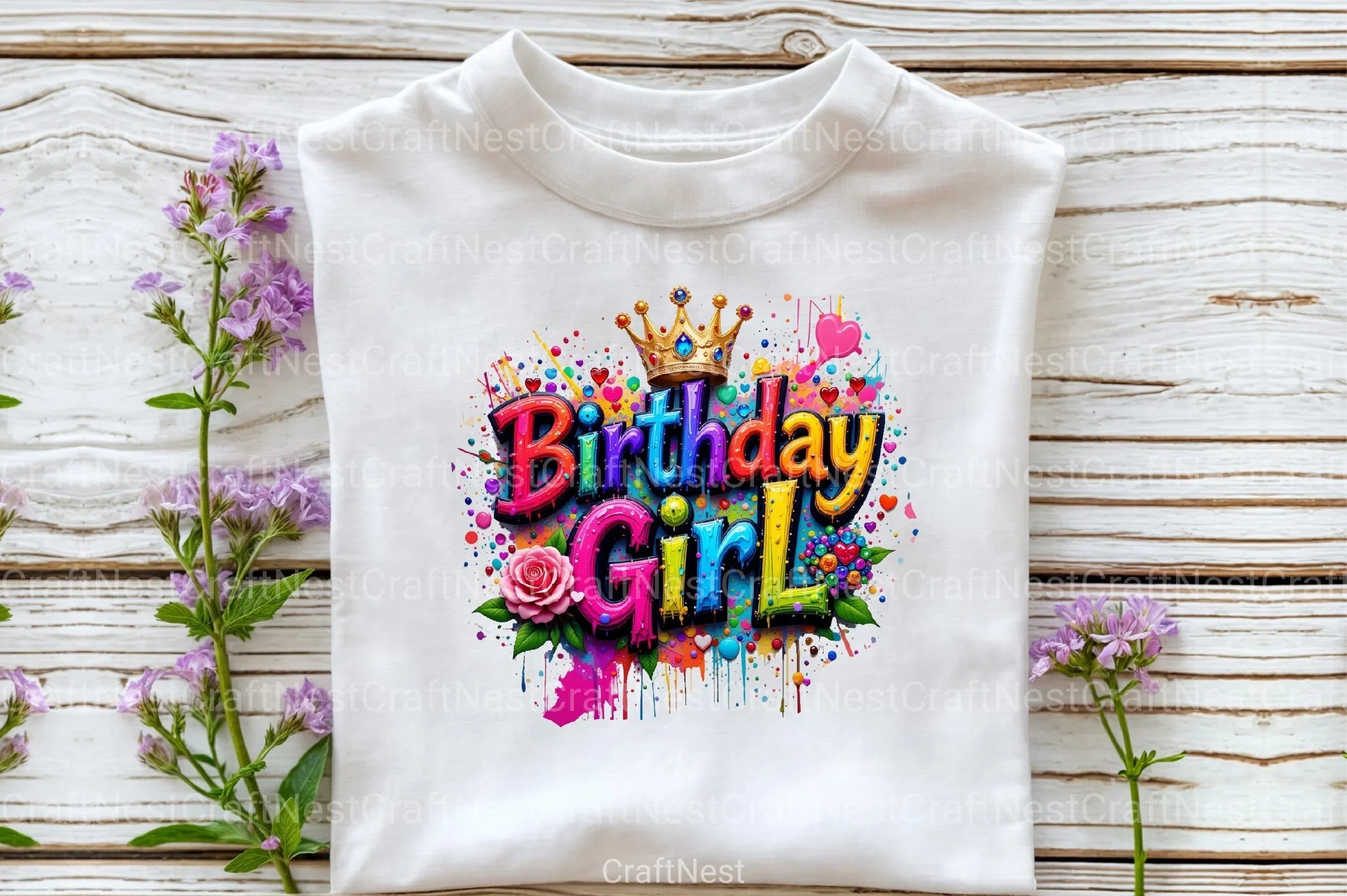 Birthday Girl Clipart Bundle 4 - CraftNest - Digital Crafting and Art