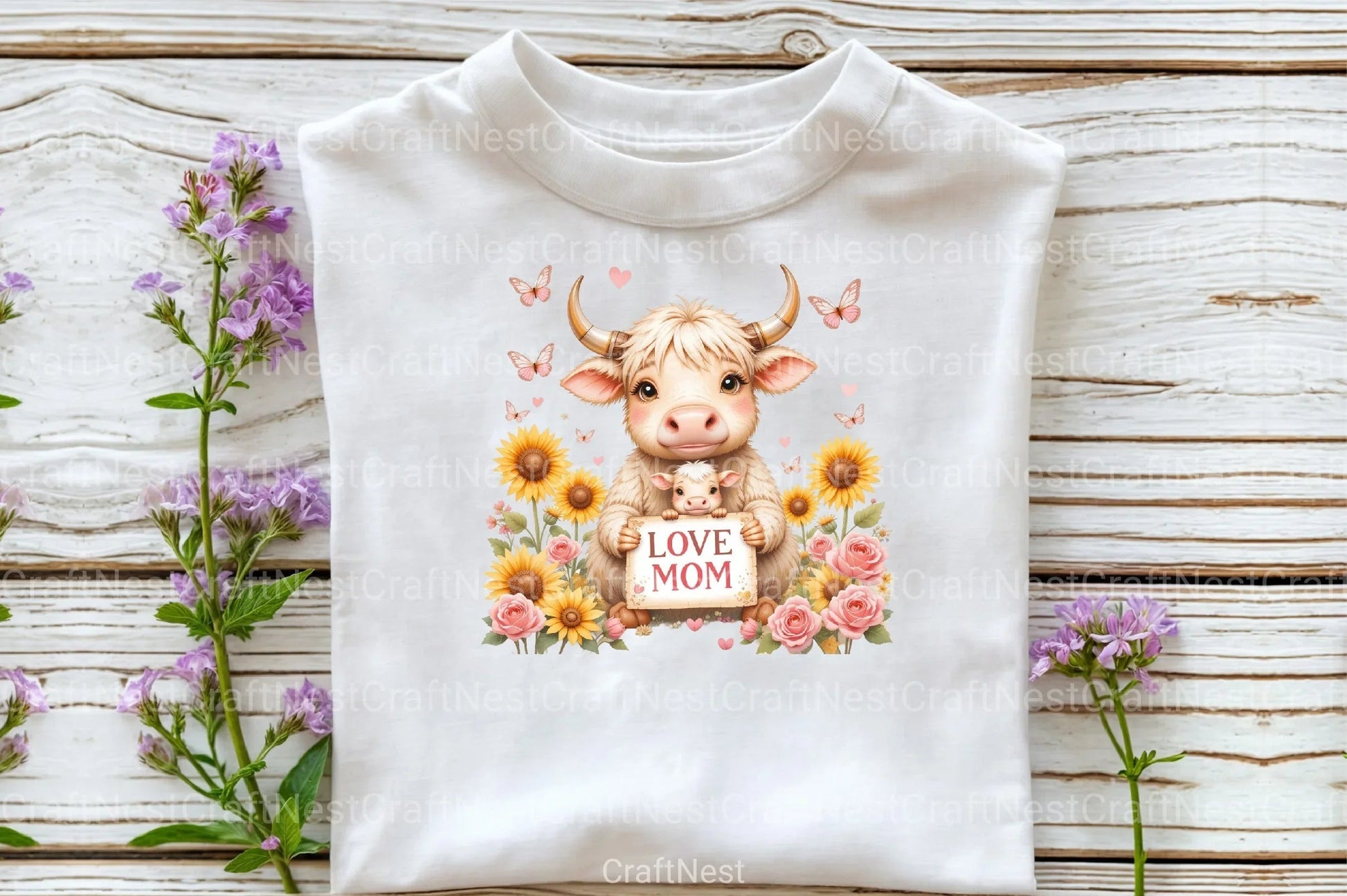 Love Mom Clipart Bundle - CraftNest - Digital Crafting and Art