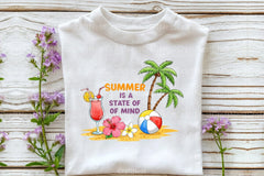 Summer State of Mind Clipart Bundle - CraftNest - Digital Crafting and Art