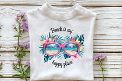 Beach Is My Happy Place Clipart Bundle - CraftNest - Digital Crafting and Art