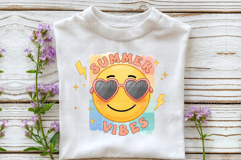 Summer Vibes Clipart Bundle 1 - CraftNest - Digital Crafting and Art