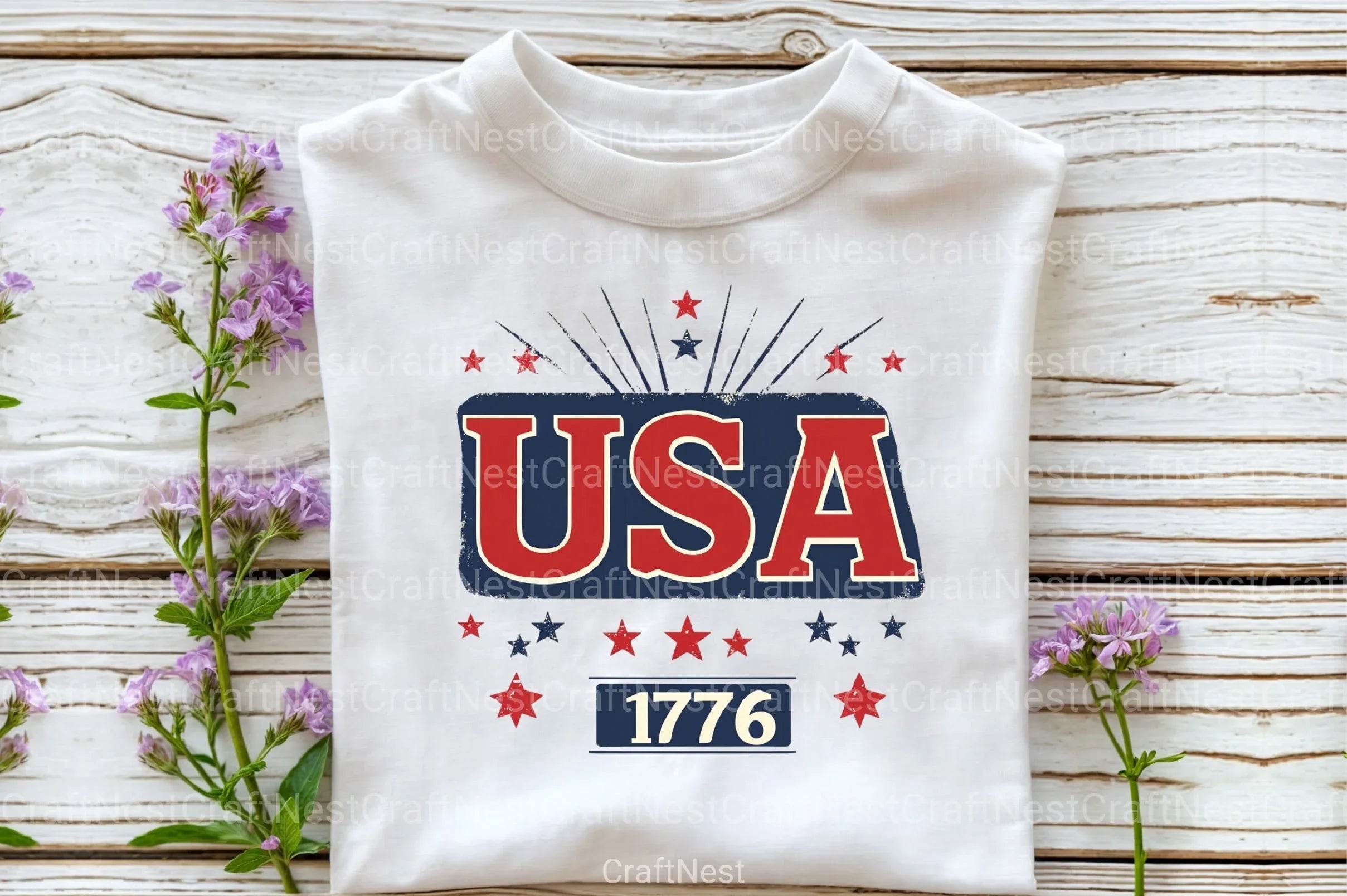 USA 4th of July 1776 Clipart Bundle 1 - CraftNest - Digital Crafting and Art