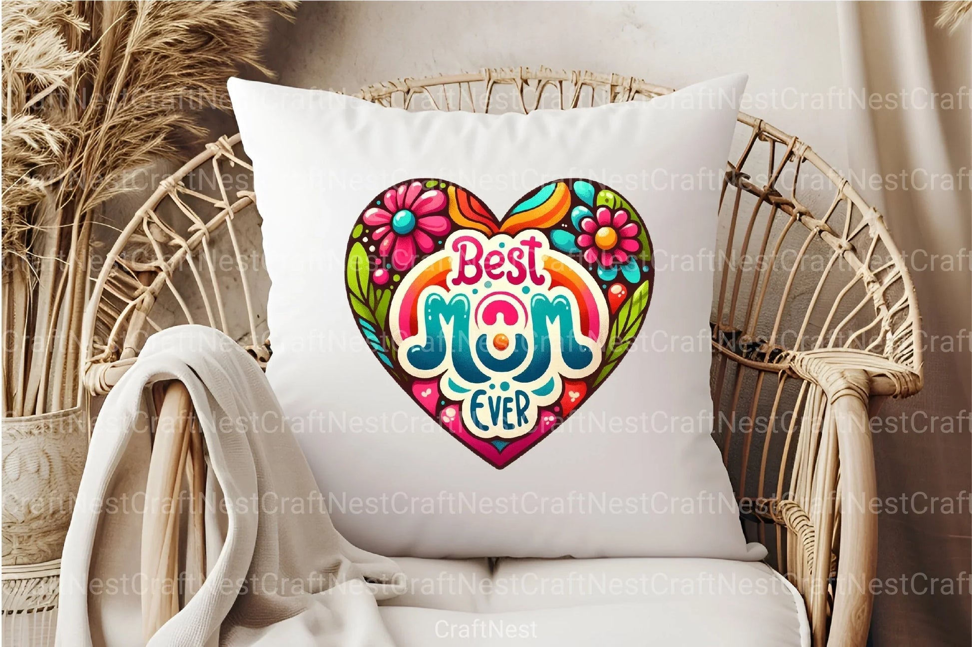 Best Mom Ever Clipart Bundle 1 - CraftNest - Digital Crafting and Art