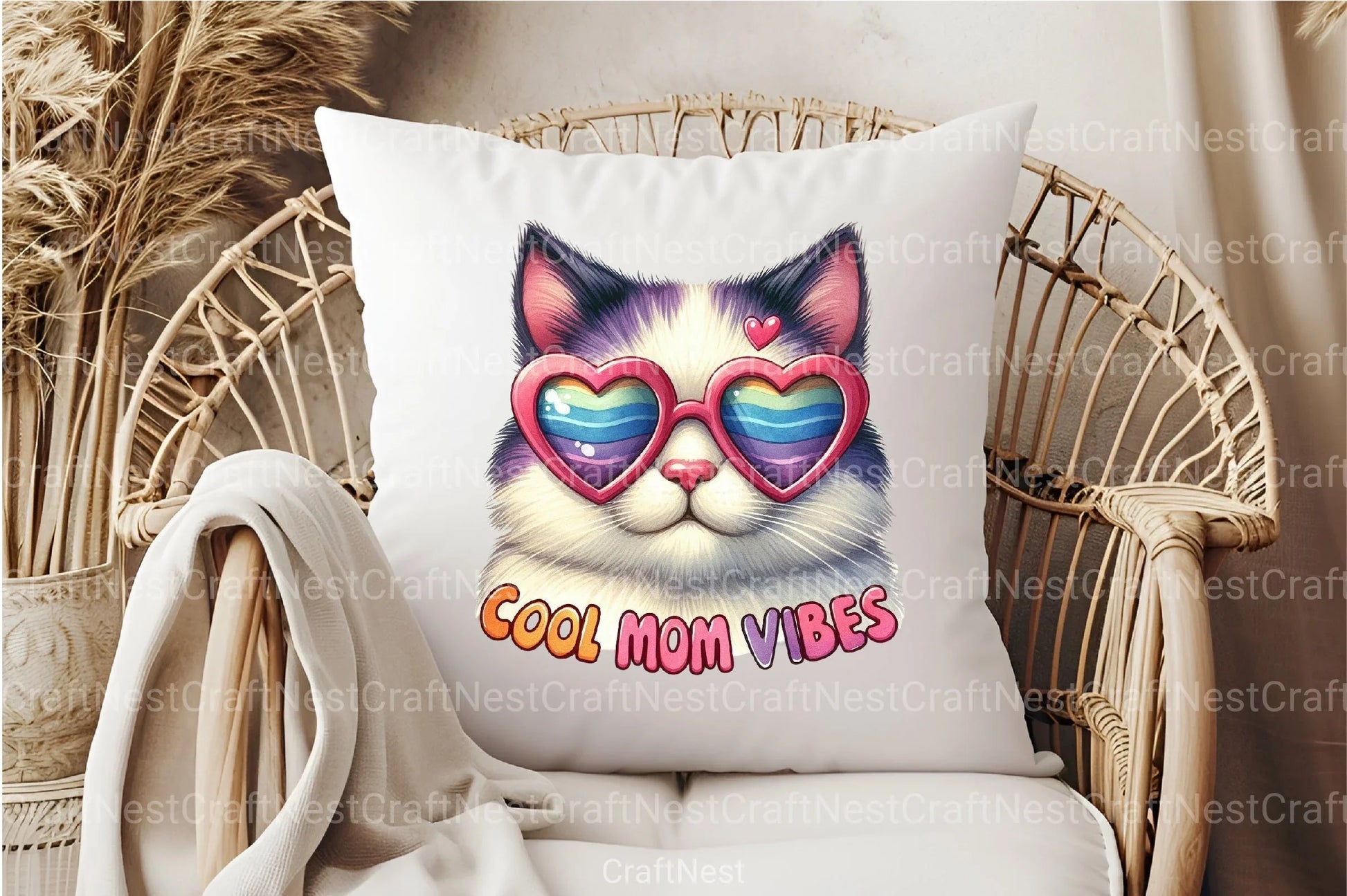 Cool Mom Vibes Clipart Bundle 1 - CraftNest - Digital Crafting and Art