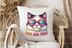 Cool Mom Vibes Clipart Bundle 1 - CraftNest - Digital Crafting and Art