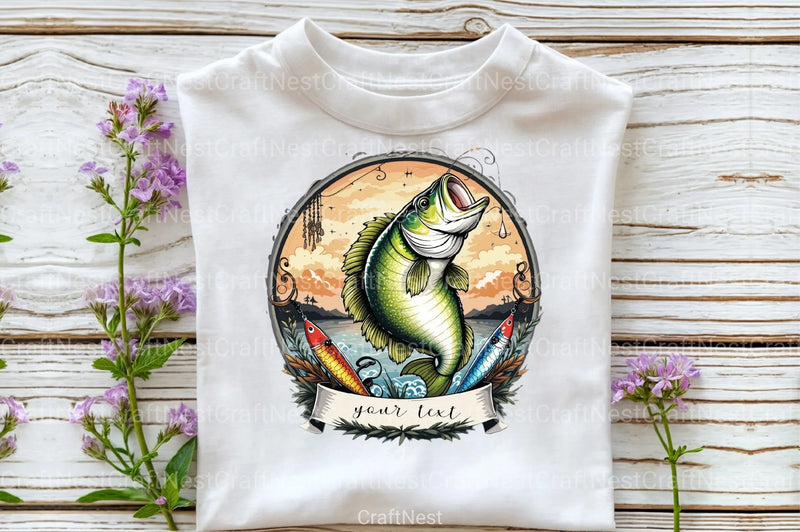 Bass Fishing Clipart Bundle 1 - CraftNest - Digital Crafting and Art