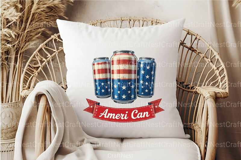 4th of July American Clipart Bundle - CraftNest - Digital Crafting and Art