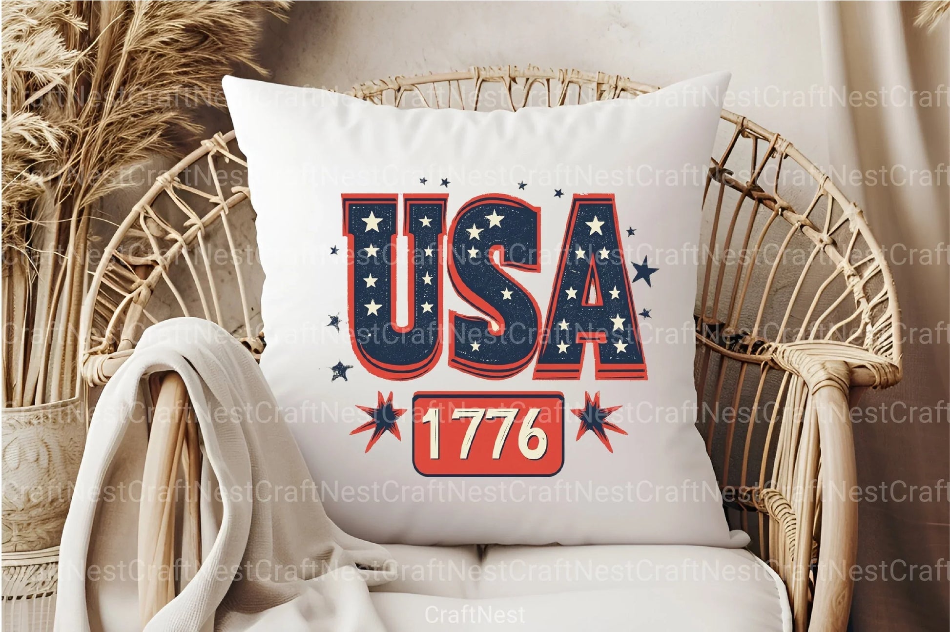 USA 4th of July 1776 Clipart Bundle 2 - CraftNest - Digital Crafting and Art