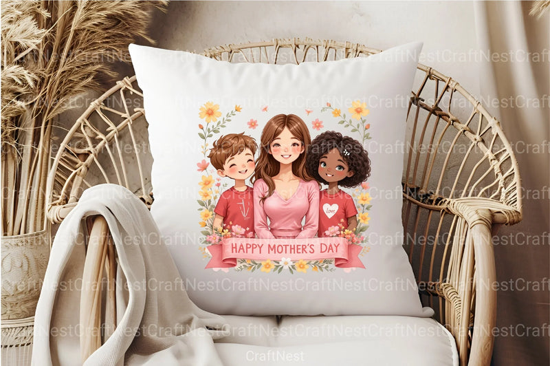 Happy Mother's Day Clipart Bundle 13 - CraftNest - Digital Crafting and Art