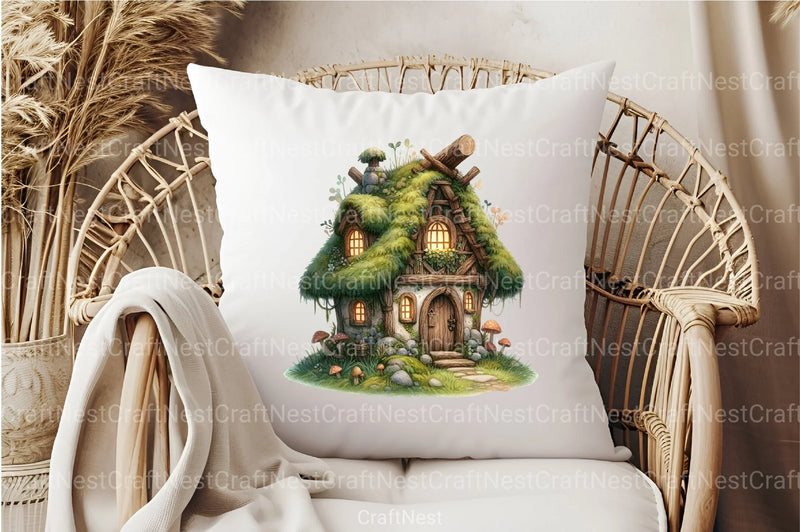 Fairy House Clipart Bundle 1 - CraftNest - Digital Crafting and Art