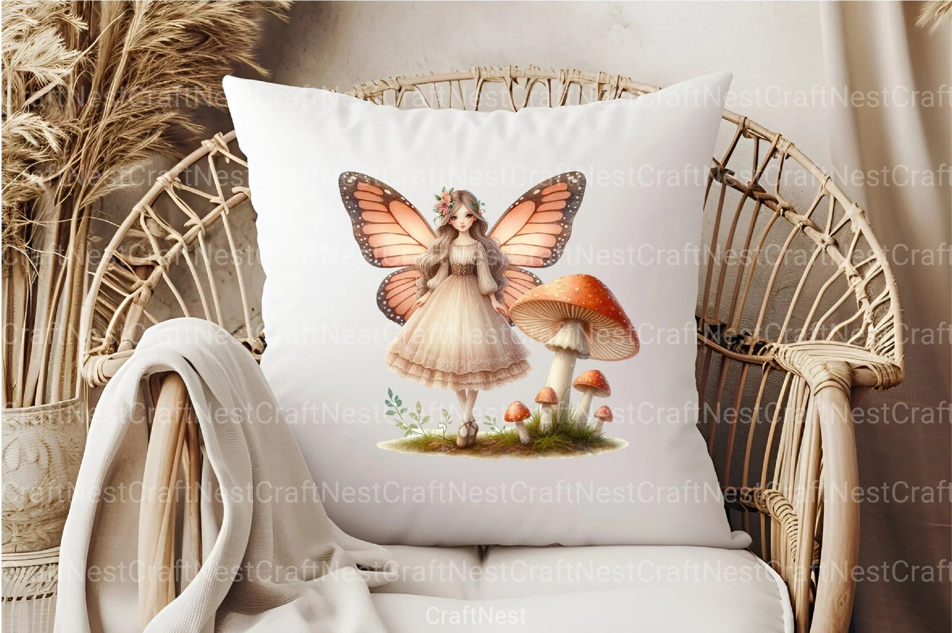 Fairy Garden Clipart Bundle 99 - CraftNest - Digital Crafting and Art