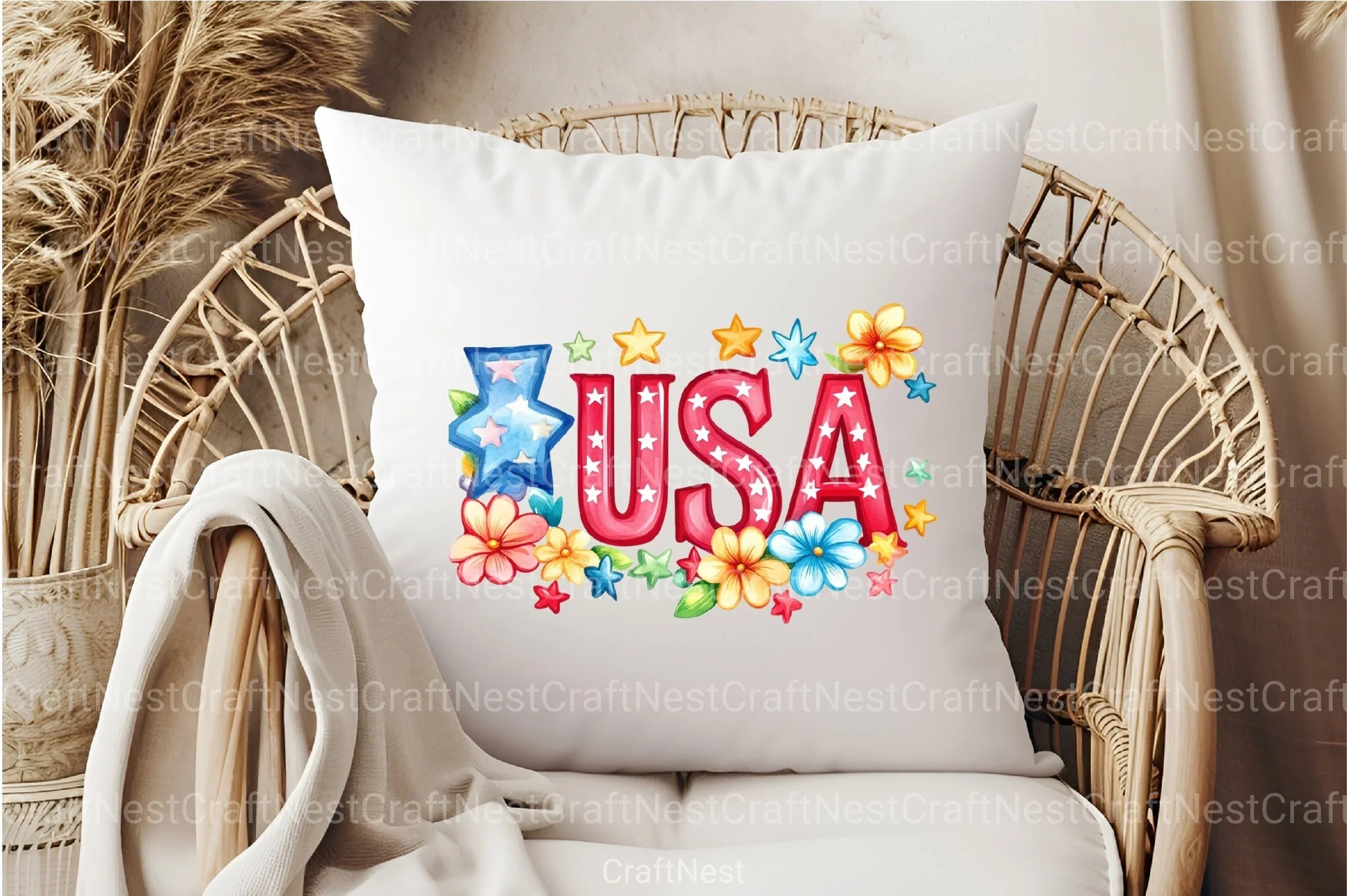 USA 4th of July Clipart Bundle - CraftNest - Digital Crafting and Art