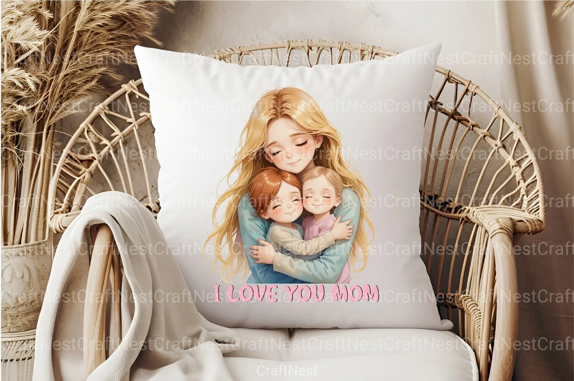 I Love You Mom Clipart Bundle - CraftNest - Digital Crafting and Art