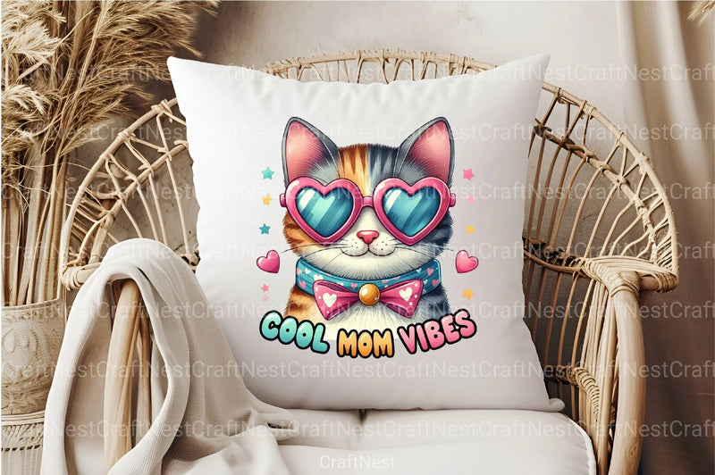 Cool Mom Vibes Clipart Bundle 2 - CraftNest - Digital Crafting and Art